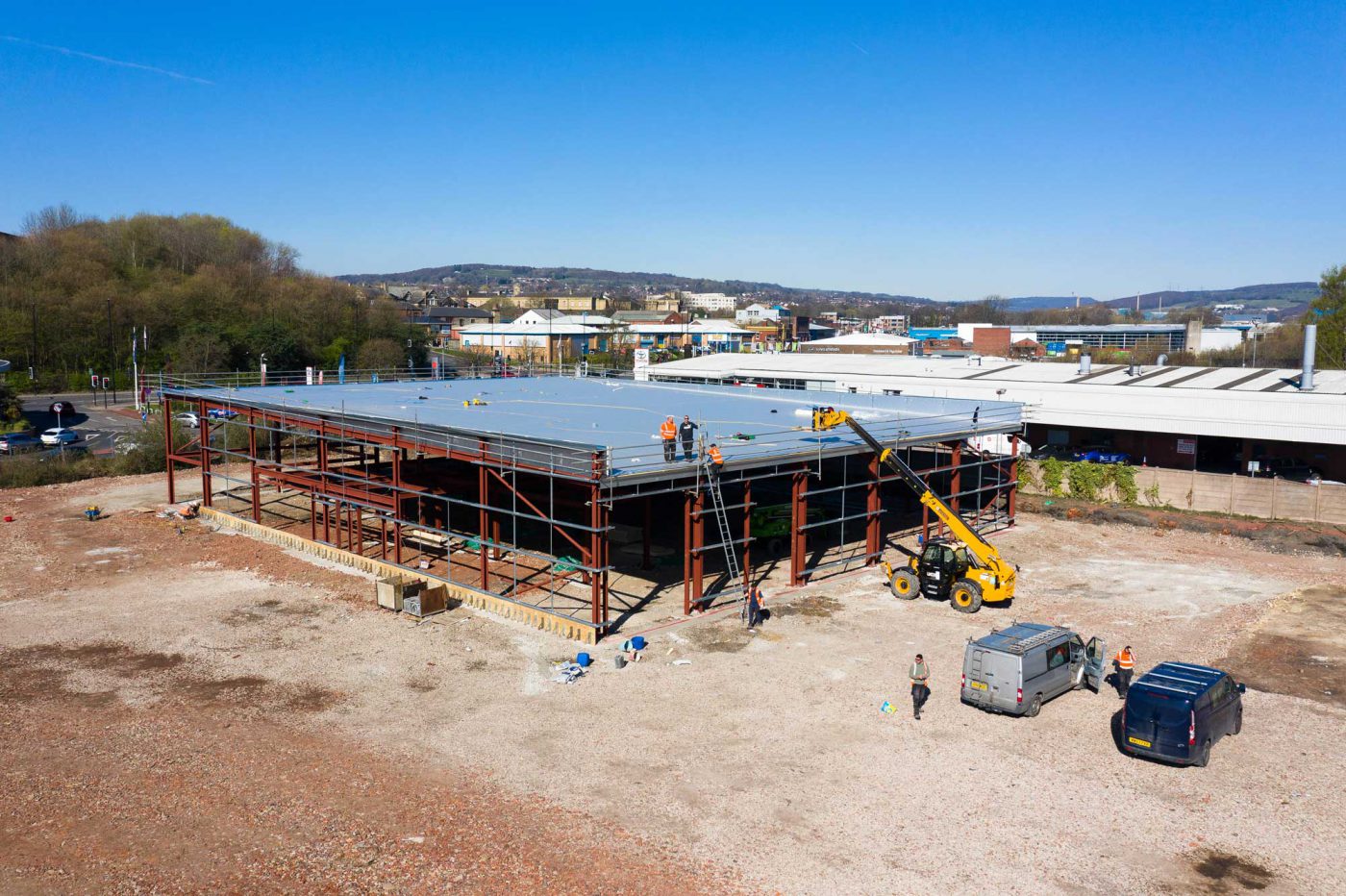 Stoneacre Motor Group new car showroom FastForm Systems